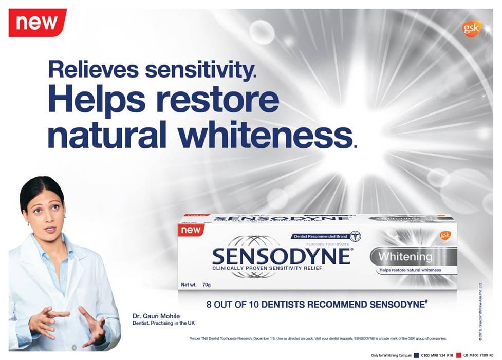 Buy Sensodyne Sensitive Toothpaste Whitening 70 g Online at Low