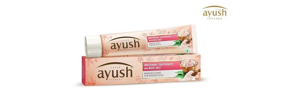Buy Ayush Whitening Toothpaste - 80 g (Rock Salt) Online ...