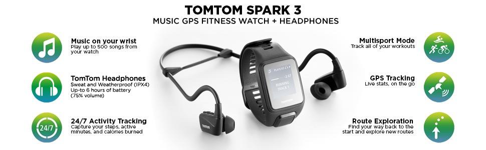 tomtom spark 3 caracteristicas