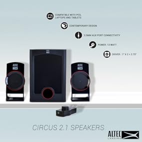 altec lansing circus 2.1