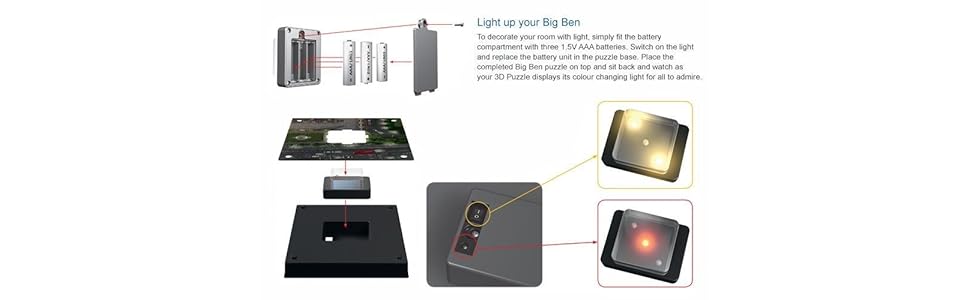 big ben light up puzzle
