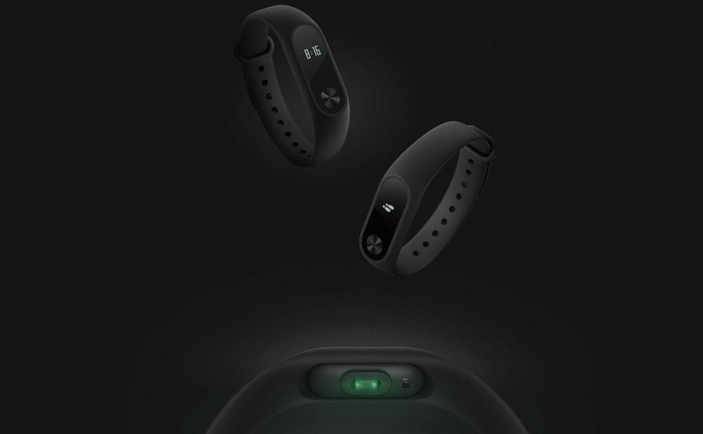 Mi Band 2 (Black) Time, Steps, Heart Rate Mi Band 2 (Black)