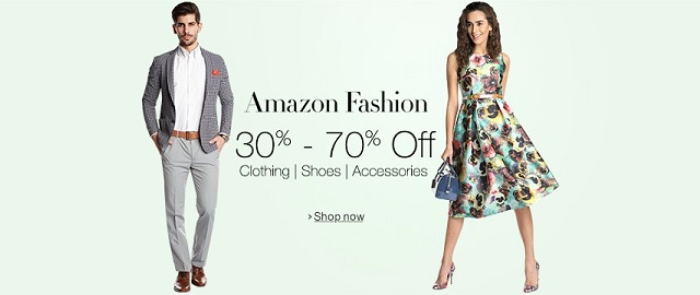 Amazon Fashion: End of Season Sale: 30% -70% off
