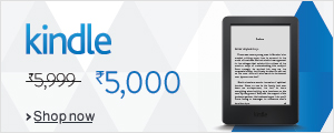 Flat Rs.1,000 off on Kindle.