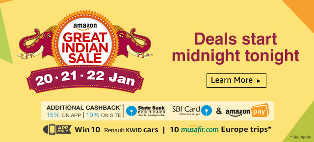 Deals start midnight tonight