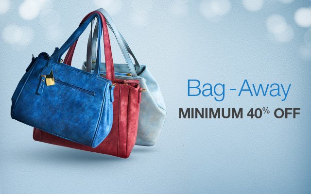 Bag-Away: Minimum 40% off