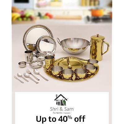 Stainless steelware collection