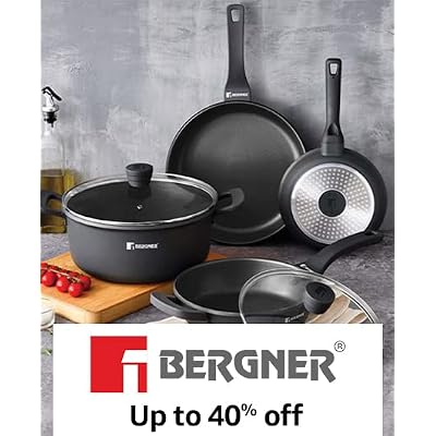 Stainless steel, triply & cast iron
