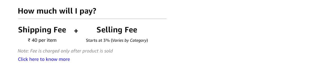 How much will I pay?