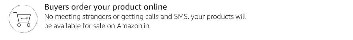 Buyers order your product online