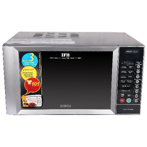 IFB 38 L Convection Microwave Oven (38SRC1, Metallic Silver, With Starter Kit) Amazon.in Home