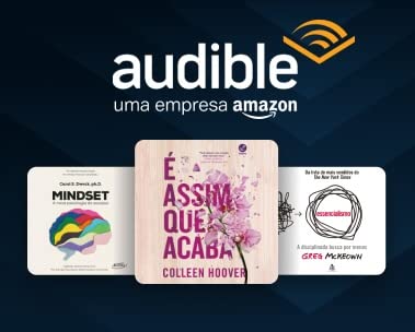 Audiolivros com 30% de desconto. Mais um benefício da assinatura Audible.