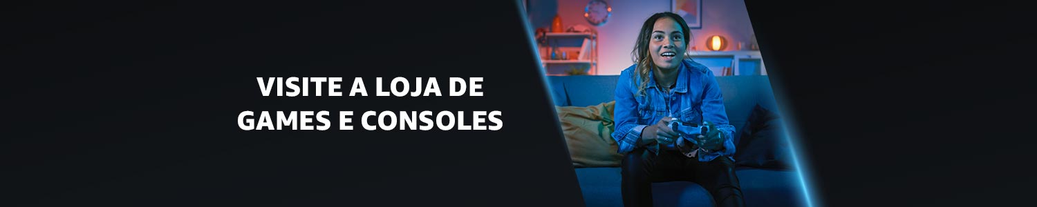 Confira a loja de Games e Consoles