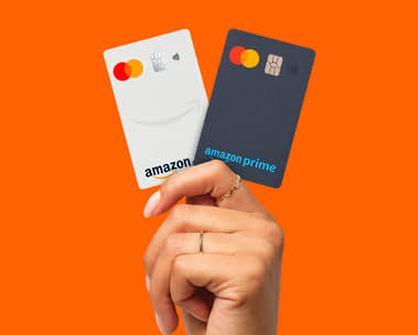 Cartões Amazon: um comum e um para membros Prime