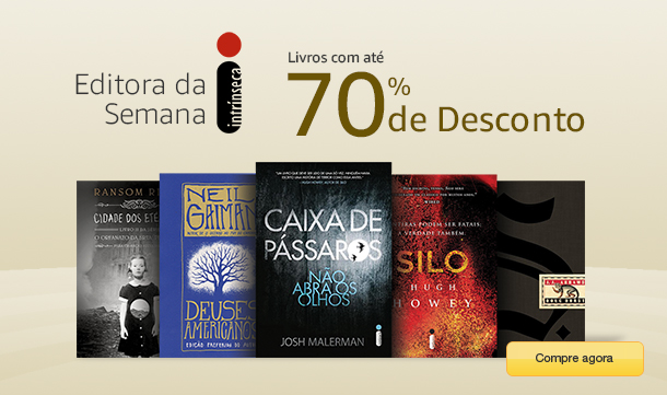 Editora da Semana Intrínseca: livros com até 70% de desconto