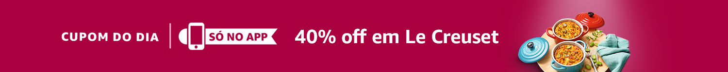 40% off em Le Creuset
