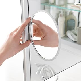 Kohler K-99007-NA Verdera - Botiquín de cierre lento con espejo de