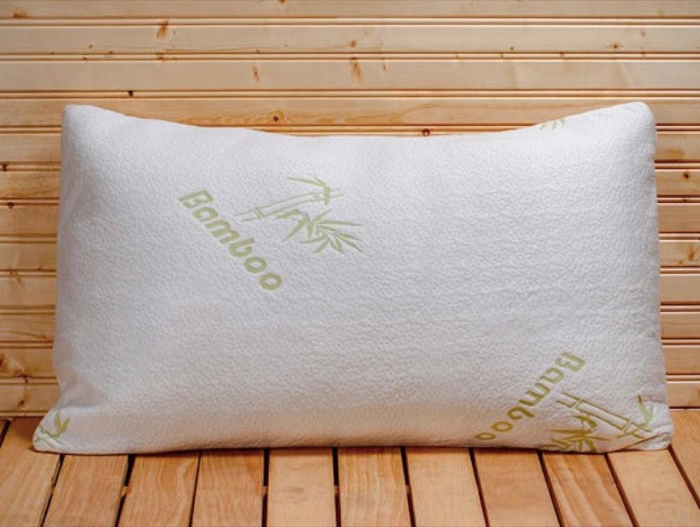 Original Bamboo Almohada de Espuma de Memoria con Funda extraíble de