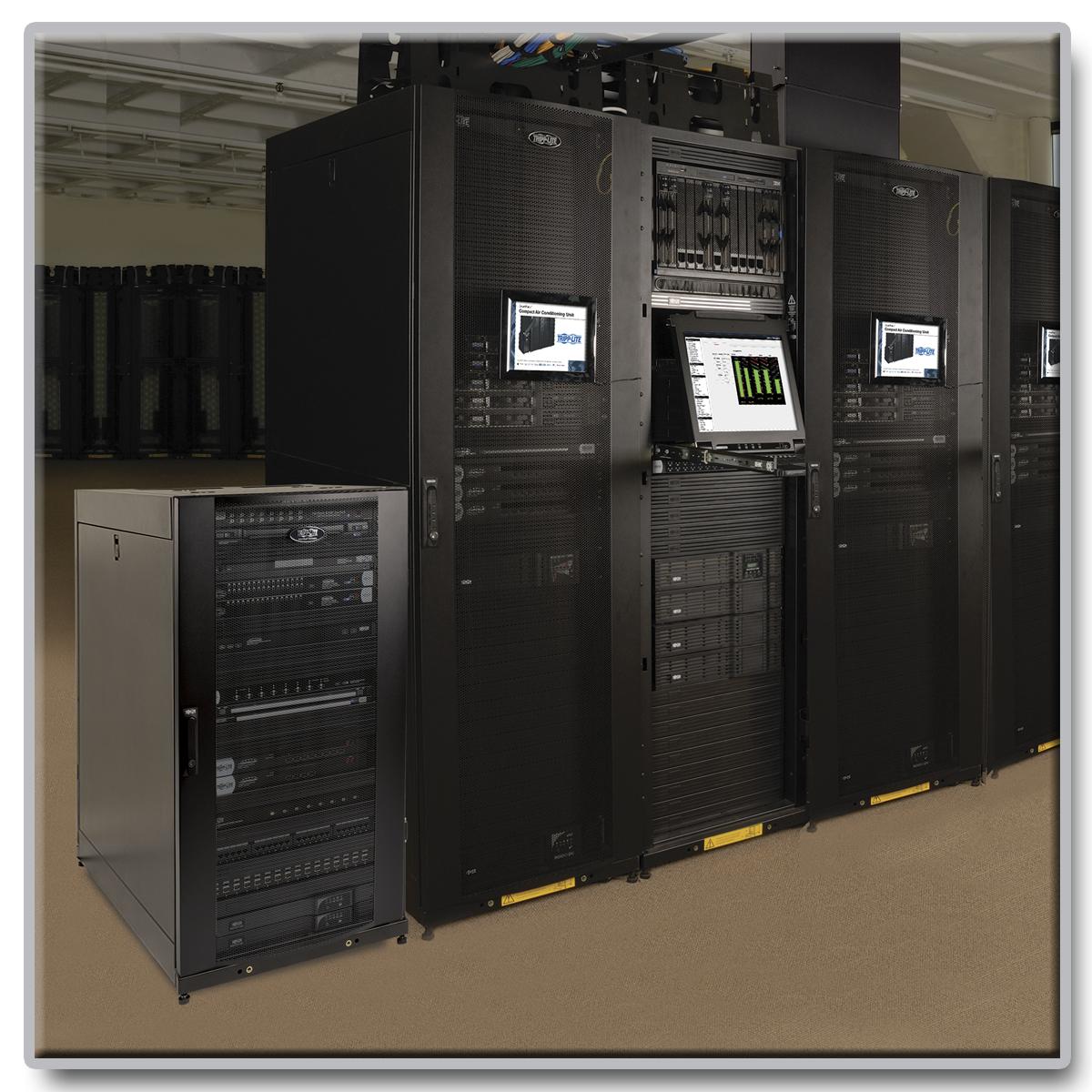 Tripp Lite SR24UB SmartRack 24U Rack Gabinete de Profundidad Media con