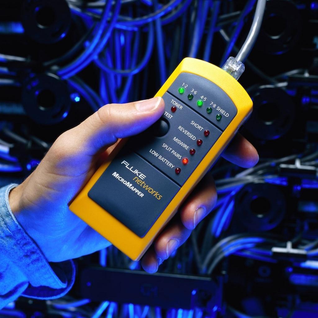 Fluke MicroMapper Probador de cables para TP