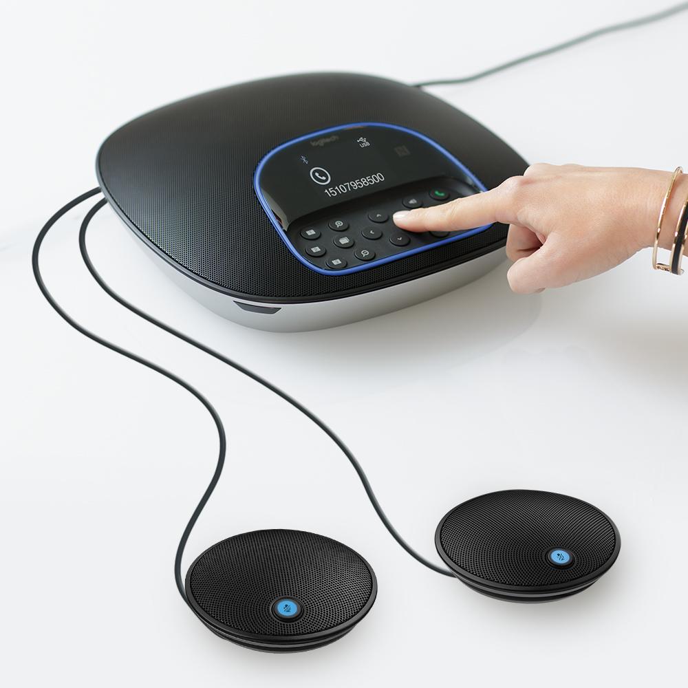 Logitech Group Video Conferencing Bundle with Expansion Mics for Big