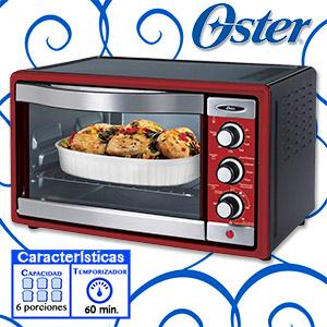 Oster Horno Tostador de 6 Rebanadas : Amazon.com.mx: Hogar y Cocina