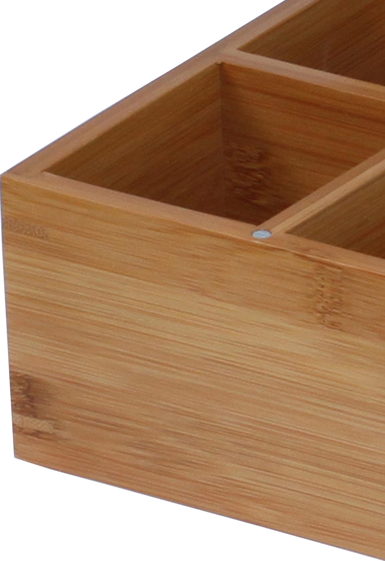 Oceanstar TB1323 Bamboo Tea Box, Natural Hogar y Cocina
