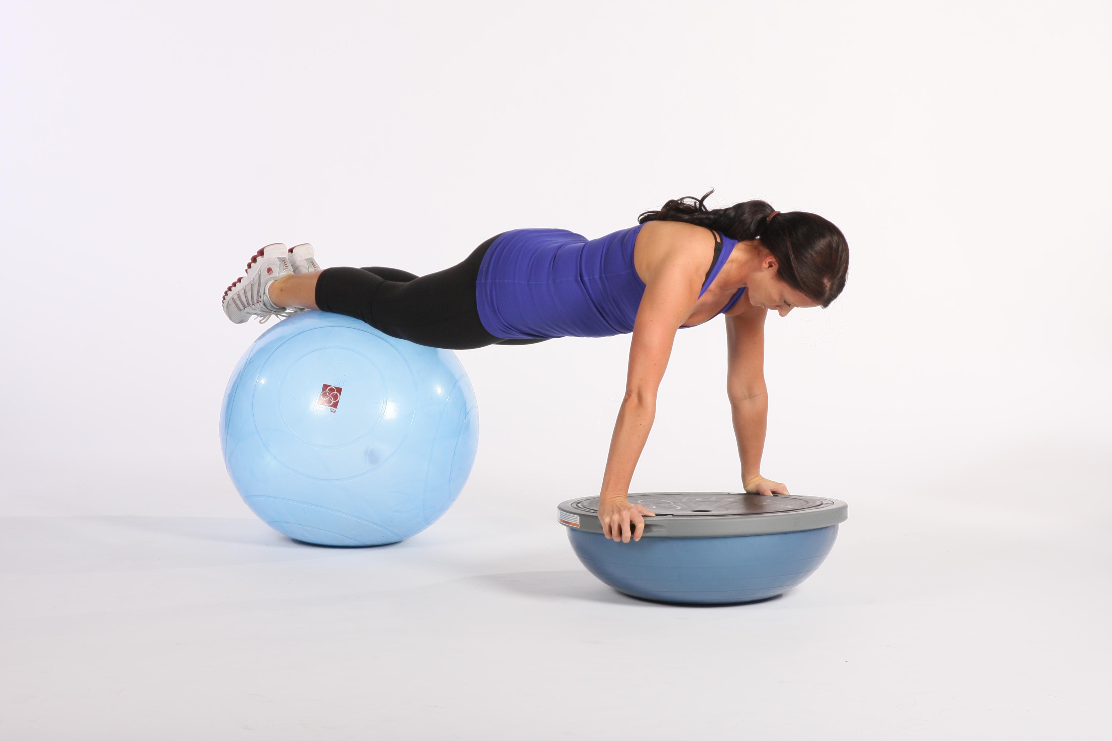 Bosu Pro Balance Trainer, semiesfera para Entrenamiento de Equilibrio