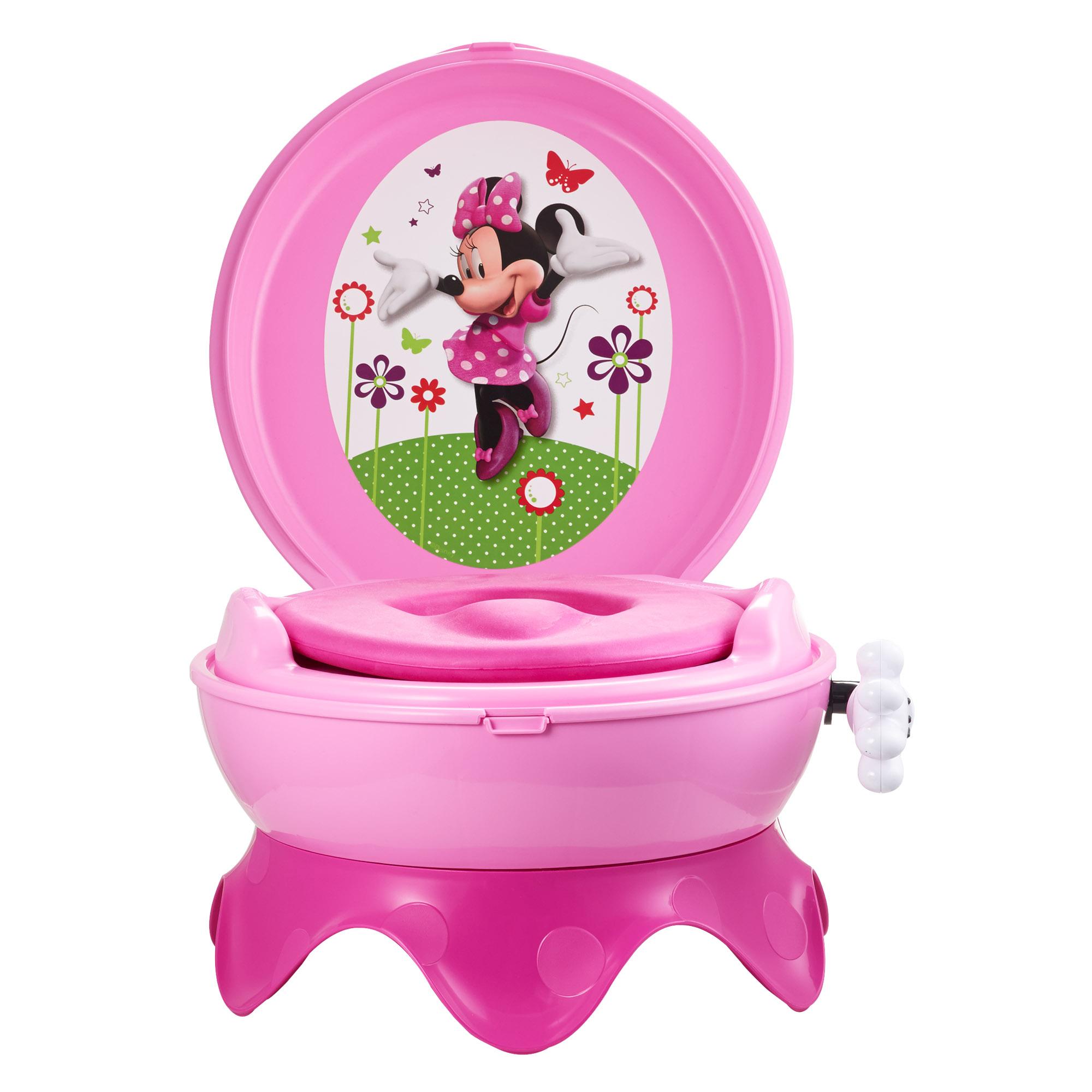 Disney Baby Entrenador de Baño 3 en 1, Minnie: Amazon.com.mx: Bebé