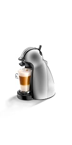 Nescafé Dolce Gusto Mini Me De'Longhi EDG305.WR - Cafetera automática de  cápsulas, 15 bares de presión para bebidas frías y calientes. Color blanco  y rojo - PREYCA