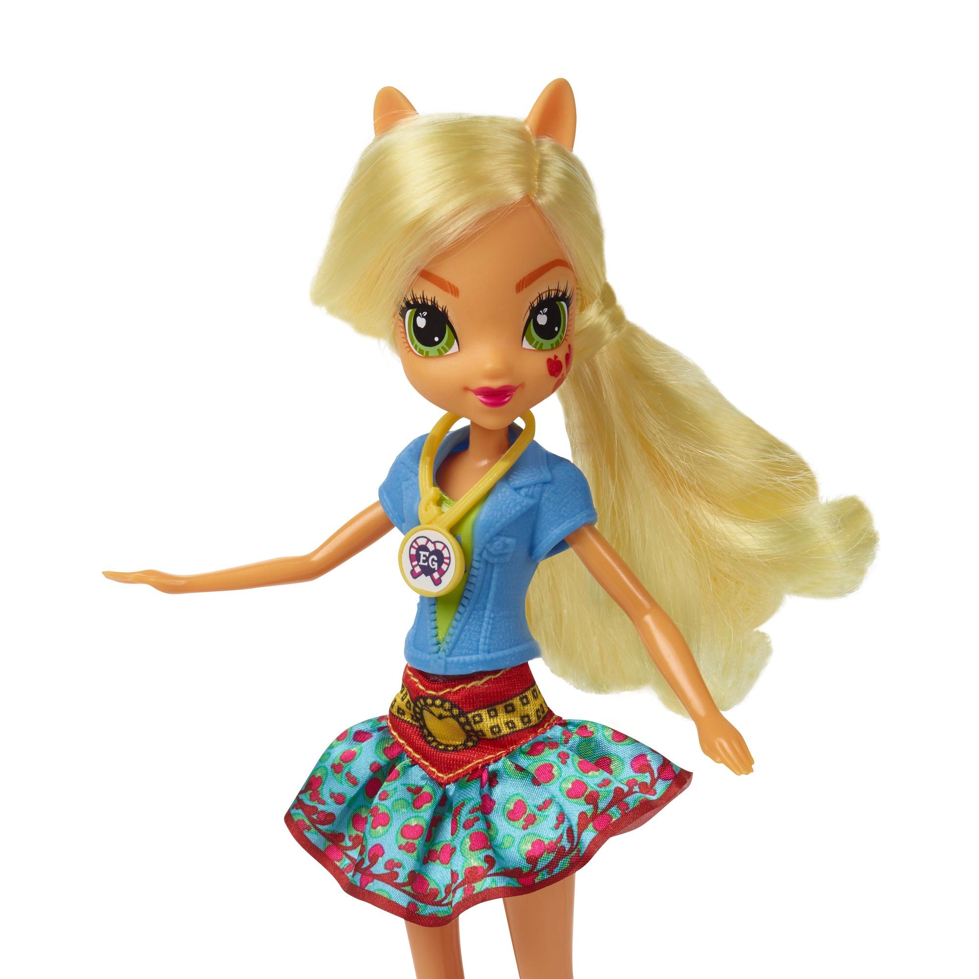 My Little Pony Juguete Equestria Girls Wondercolts Applejack: Amazon ...