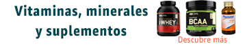 Vitaminas, minerales y suplementos