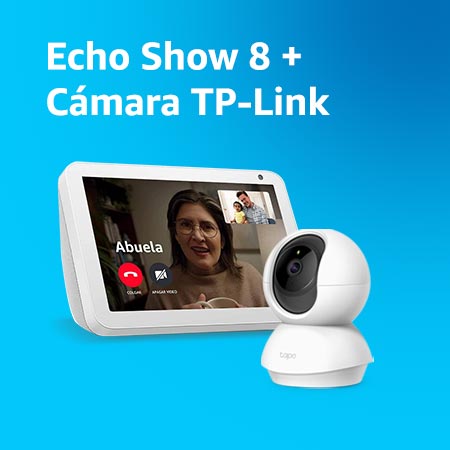 Echo Show 8 + Cámara TP-Link