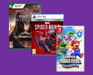 Descubre preventas de videojuegos