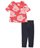 Carter's Girls 2 Pc Playwear Sets, Print, 4T