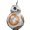 Anagram Star Wars The Force Awakens BB8 Shaped Supershape Foil Balloon