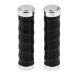 Baosity 1 Pair Black Handlebar Grips Cycling Components for MTB BMX Mountain Downhill and Folding Bike Bicyclesthumb 1