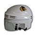 SportStar Mini Hockey Display Helmet — White — Chicago CHI