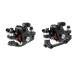 Baosity 2Pcs Aluminum Alloy Mechanical Disc Brake, Front + Rear Caliper for MTB Road Folding Bike Mountain Bicyclethumb 1