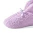Collections Etc Ultra Plush Chenille Slippers, Lilac, Large