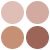 La Bella Donna Women's Vision of Mineral Lights Bronze
