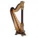 Dolity 1/6 Male Female Playing Harp Wooden for 12'' Hot Toys Side Show DID Figures