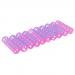 Dovewill 10pcs Hair Roller Curlers 5cm for Barbie Doll Hair Styling Make Up Plastic Fuchsia
