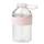 Copco Hydra 20 oz Tritan Water Bottle with Leak-Proof Lid & Textured Grip - BPA-Free, Dishwasher Safe, Easy Twist-Open for Ice & Fruit - Fits Cup Holders, Lightweight, Durable(Pink)