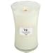 WoodWick Large Hourglass Candle, Linen, 21.5 oz