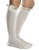 Fiorelle Norah Lacey Knee High Boot Socks, Crochet Lace & Buttons, Girls & Women (Ivory)