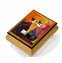 Handcrafted Italian Ercolano Musical Jewelry Box - Together by Rosina Wachtmeister - Many Songs to Choose - La Vie En Rose