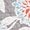 Grey Dahlia 4-in-1 Baby Girl Crib Bedding Collection by Balboa Baby
