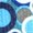 Extreme Dog Fence Replacement Containment and Training Collar Strap for Most Underground Electric Dog Fence Brands - Blue Bubbles (Medium: 13