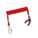 STONCEL Safety Boat Motor Outboard Kill Switch Key Lanyard Ignition Red